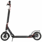 Детский 2-колесный городской самокат TechTeam City Scooter Disk Brake 2020, черно-серый