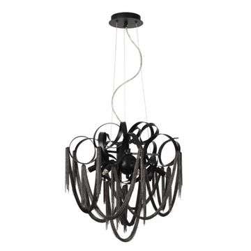 Подвесная люстра 6*G9 5067/6 матовый чёрный/чёрный Chainy Odeon Light