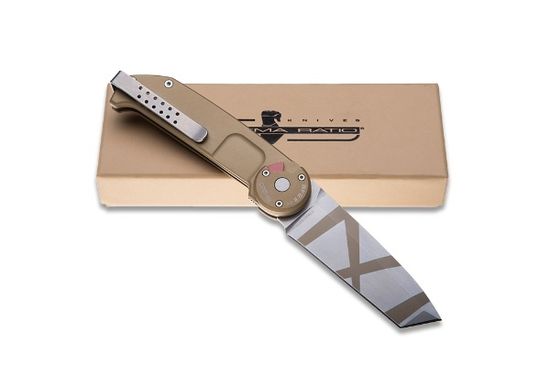 Складной нож Extrema Ratio 135BF2R CT DW - танто "BF2 R" c клинком из стали Böhler N690, рукоять Anticorodal®