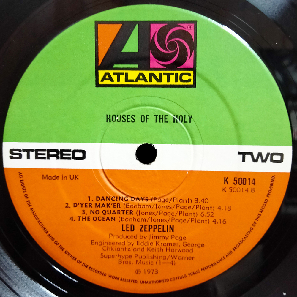 Led Zeppelin / Houses Of The Holy (LP)