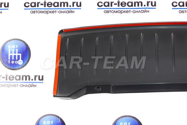 Защитная накладка на задний бампер "Тюн-Авто" на Калина 2 Хэтчбек