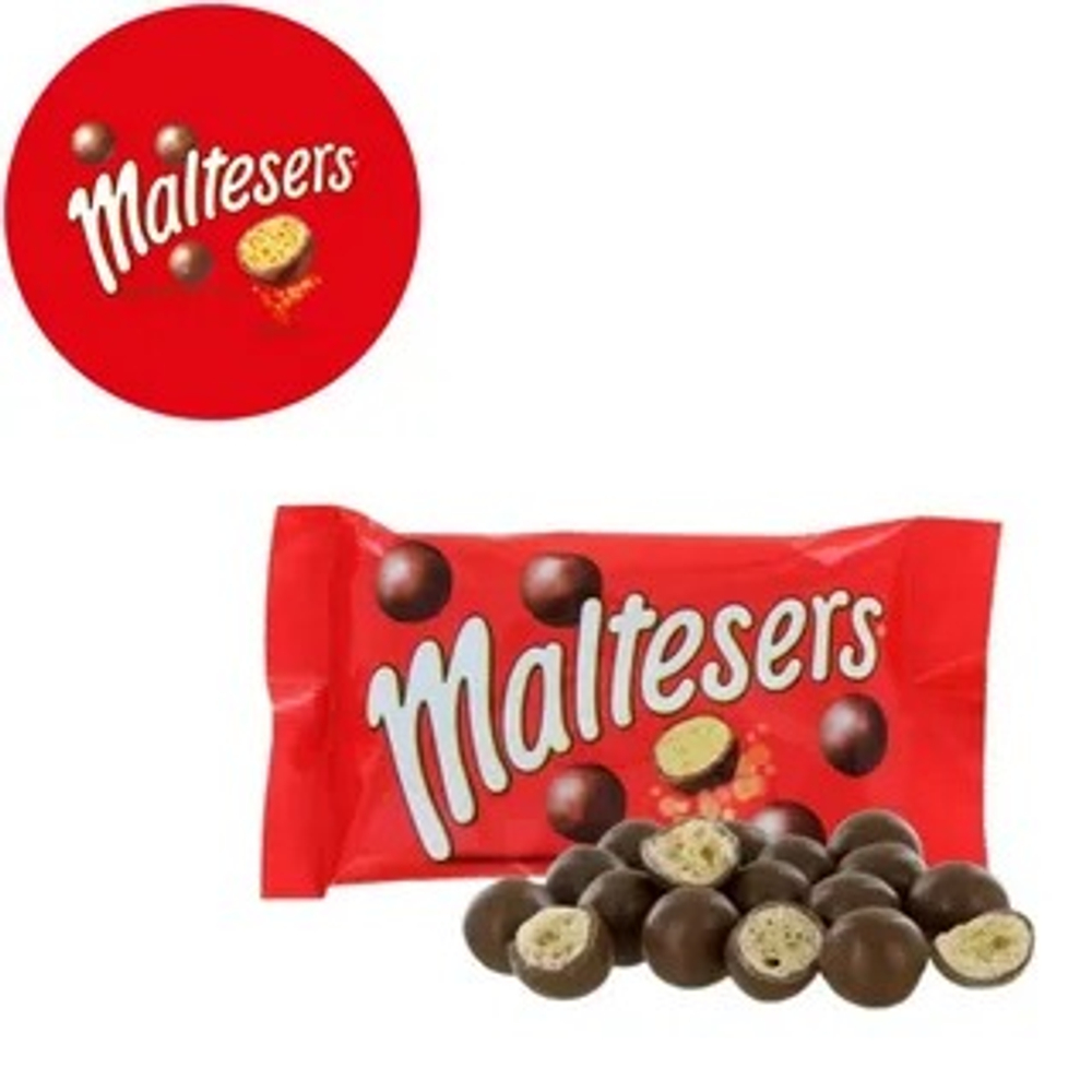 Драже в молочном шоколаде Maltesers (Мальтизерс) 37г (25шт)