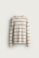 СВИТЕР В ПОЛОСКУ ИЗ ЛЬНА И КАШЕМИРА — ZARA