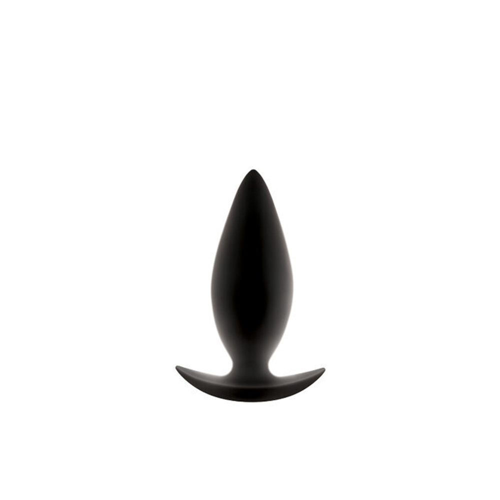 Силиконовая анальная пробка для ношения Renegade Spade Medium (10 см , черный) (Цвет: черный)