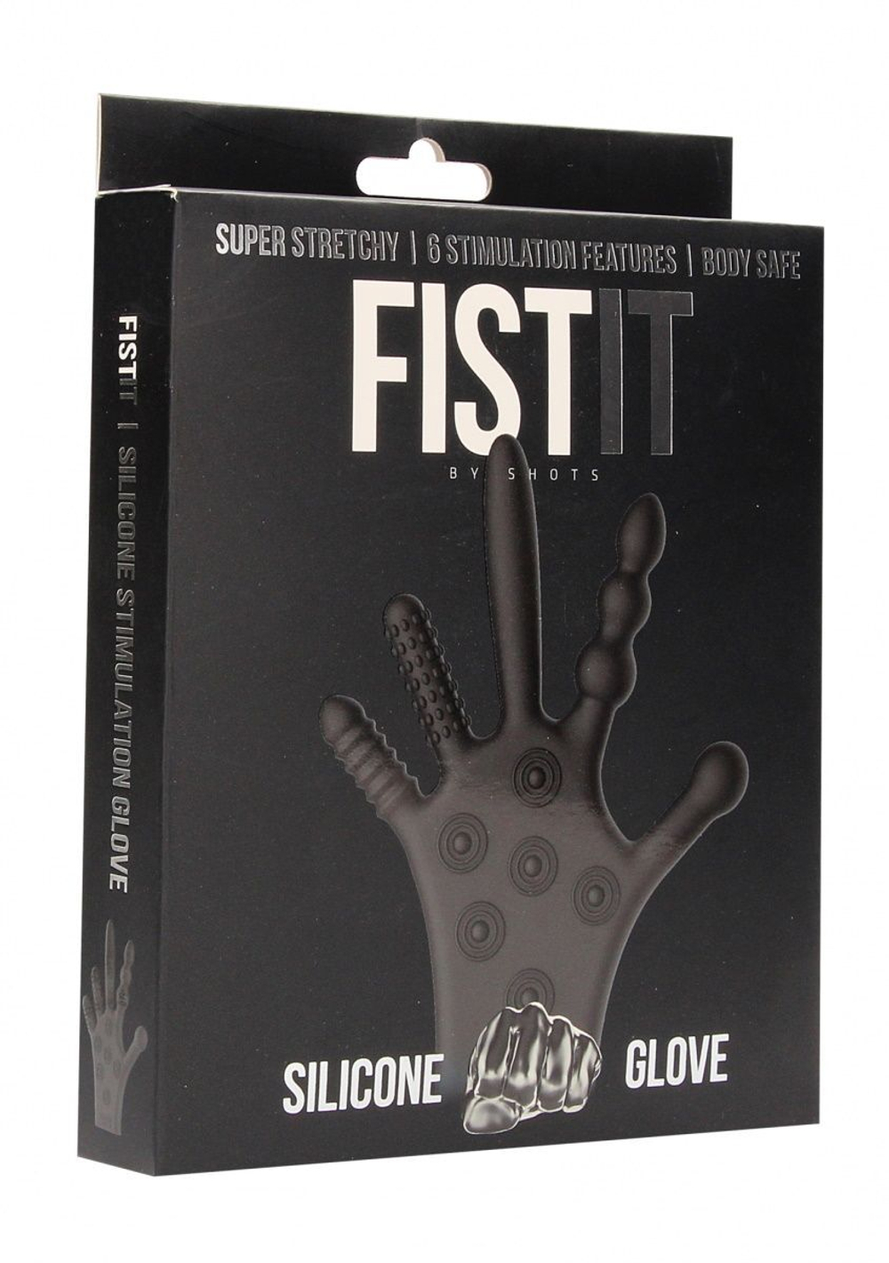 Черная стимулирующая перчатка Stimulation Glove (Цвет: черный)
