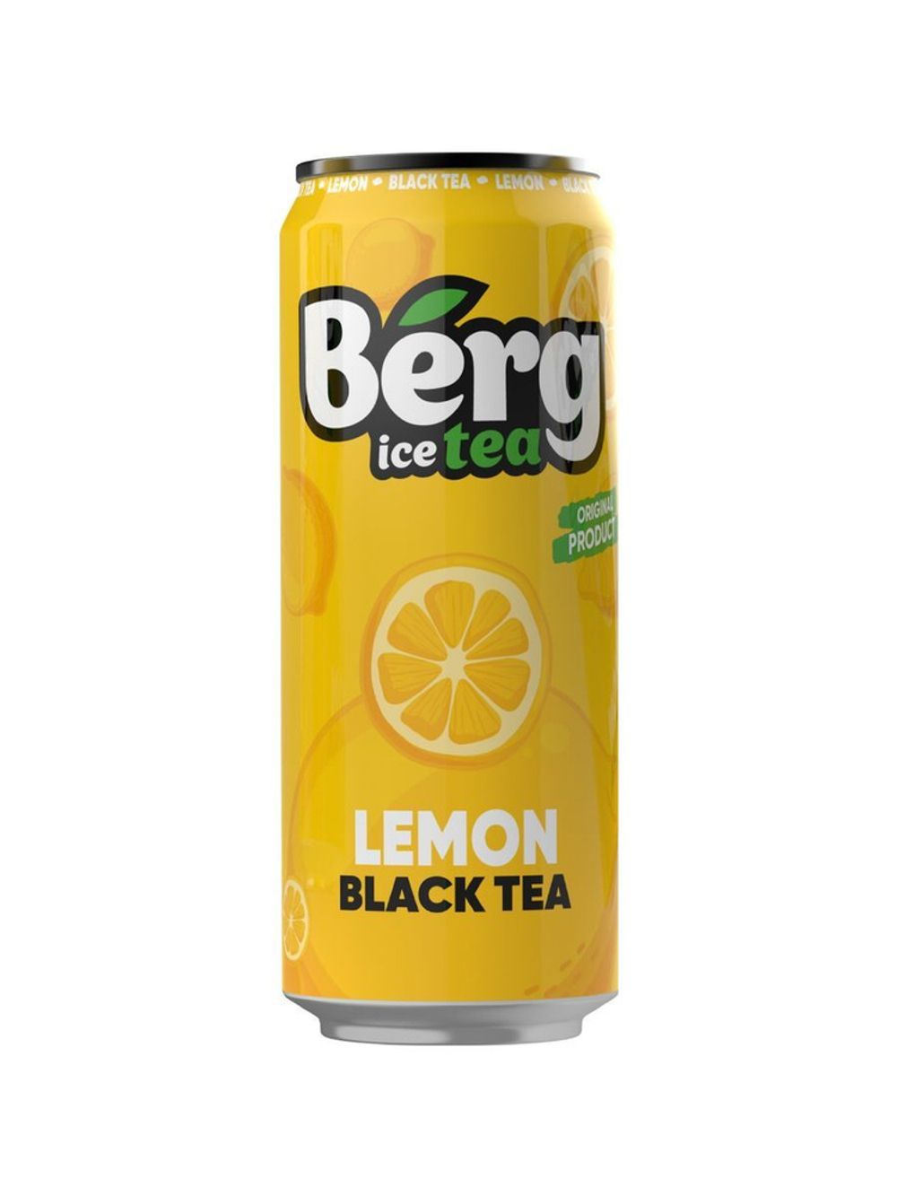 Напиток безалкогольный Чай черный BERG TEA лимон 450мл