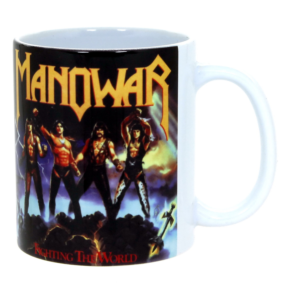 Кружка Manowar Hell on Stage / Fighting the World (154)