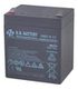 Аккумулятор для ИБП B.B.Bаttery HR5.8-12  (12V 5.8Ah / 12В 5.8Ач) - фото 1
