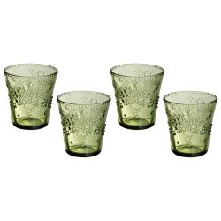 НАБОР СТАКАНОВ "CELEBRATION" GREEN, 4 ШТ/280 МЛ