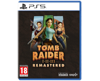 Tomb Raider I-II-III (1,2,3) Remastered (PS5) NEW