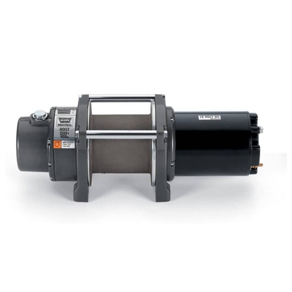 Лебедка электрическая warn dc2000-mf-12v, Warn