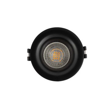 Встраиваемый светильник 1*GU5.3 DK3024-BK черный Denkirs