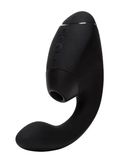 Womanizer Next Duo Двойной стимулятор клитора и точки G (черный)