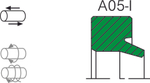 Грязесъемник A05-A / A05-B / A05-I аналог аксиос Aksios