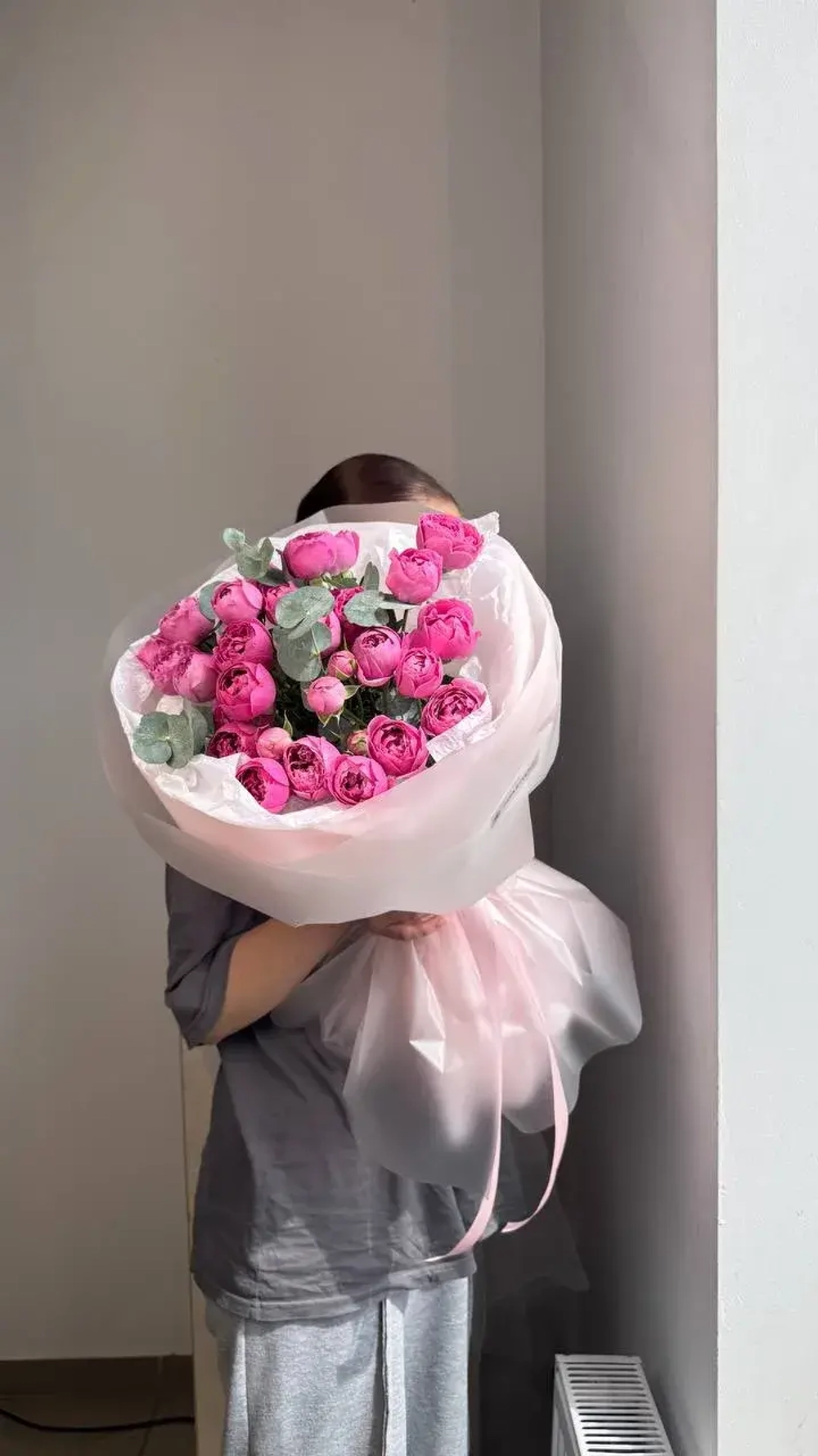 Букет из кустовых роз