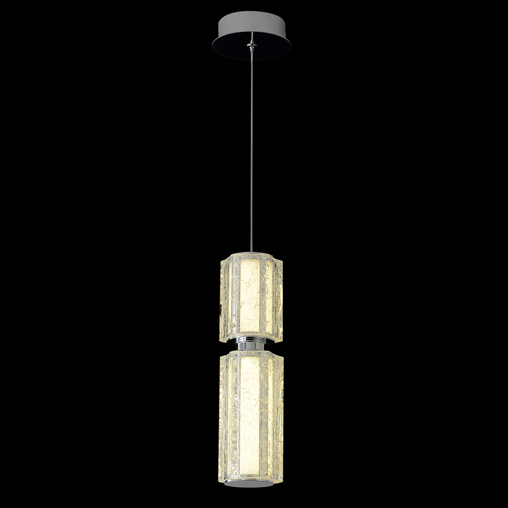 Светильник подвесной Crystal Lux ANTIQUE SP23W LED CHROME