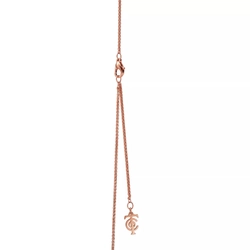 Подвеска - ключ из розового золота с бриллиантами, Tiffany 💠 Knot - В наличии