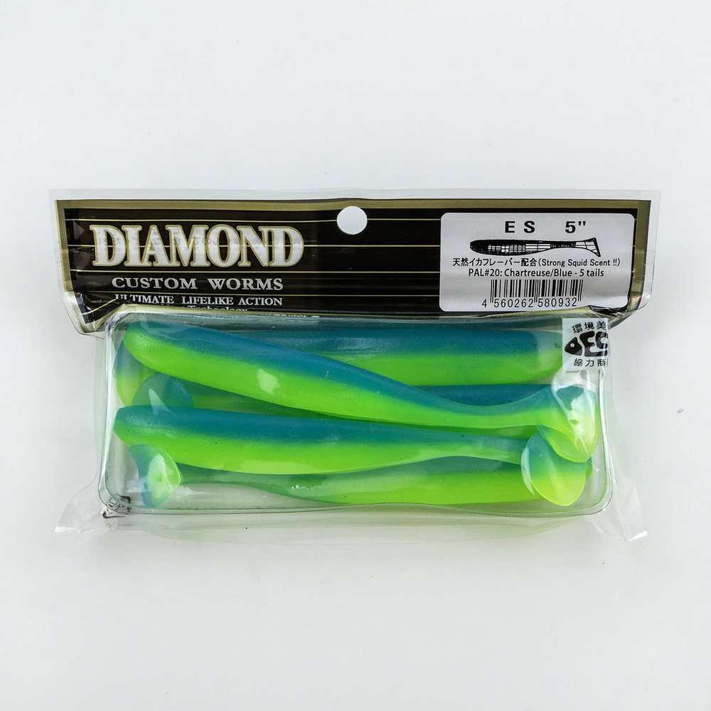 Силиконовая приманка DIAMOND ES 5" (5шт/уп)