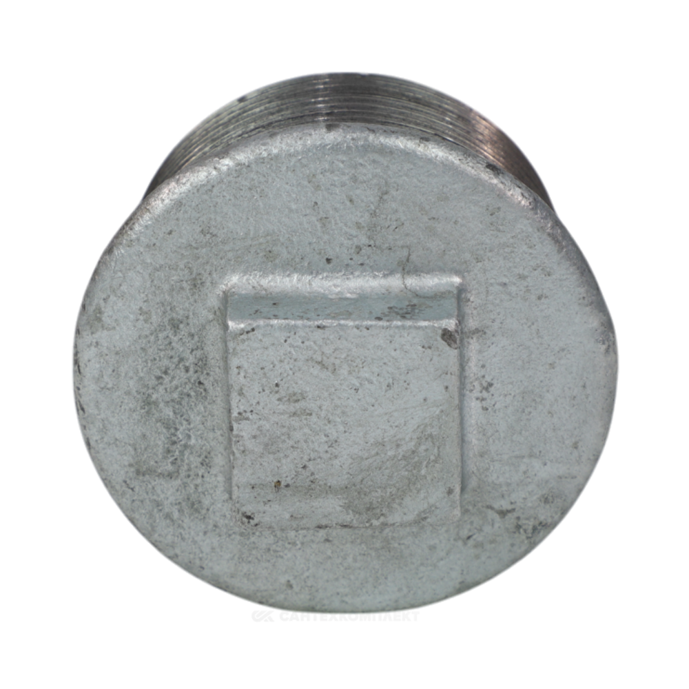 Заглушка чугун оц Ду 20 (3/4") НР Fittex PLUS