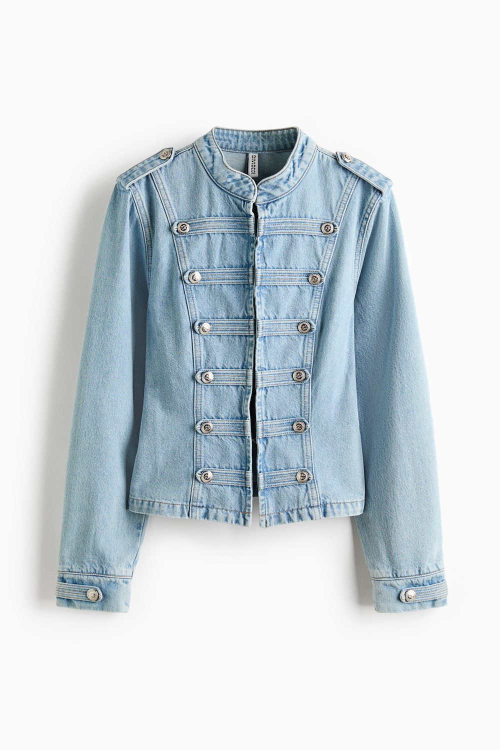 Куртка из плотного хлопкового денима - H&M