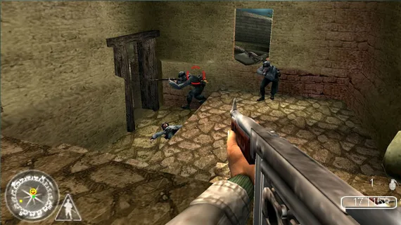 PSP Platinum Call of Duty Roads to Victory (Б/У, Английская версия, ULES-00643)