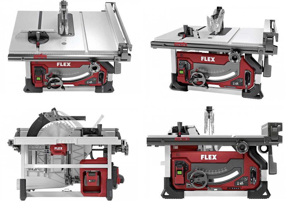 Аккумуляторная циркулярная пила FLEX TS 92 18-EC 18В, плавная регулировка угла наклона 0-45, для выполнения продольных, поперечных, наклонных, скошенных и несквозных пропилов в деревянных и пластиковых материалах 532591
