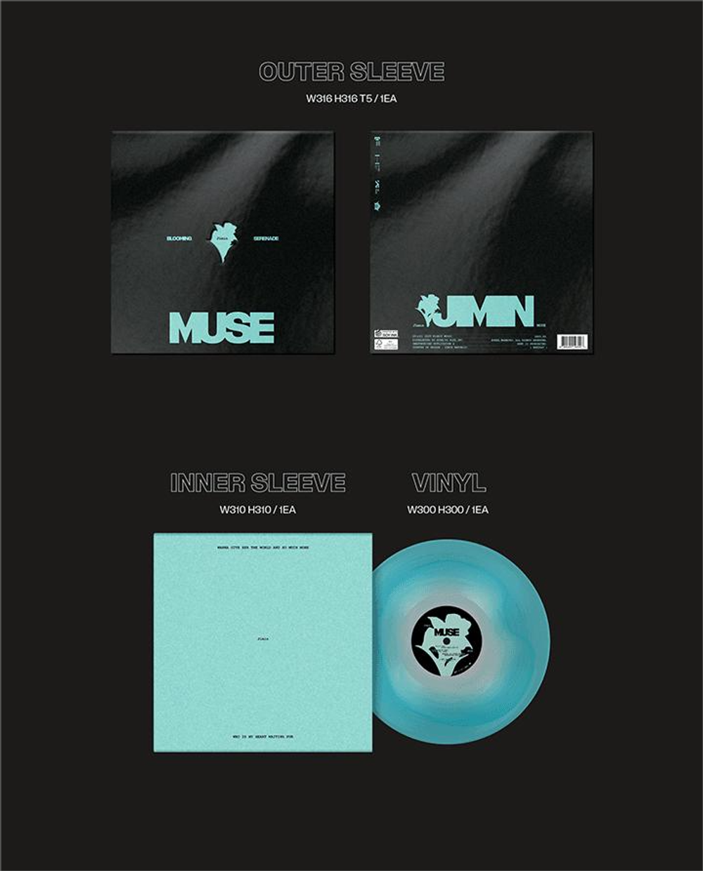 [Винил] Jimin - MUSE (LP)