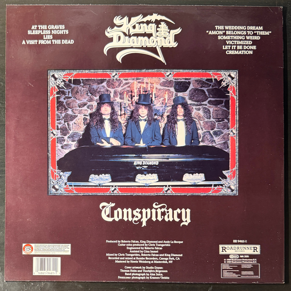 King Diamond ‎– Conspiracy (Голландия 1989г.)