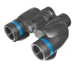 Бинокль Sturman 8x40 WP WA с синими кольцами, вид сверху