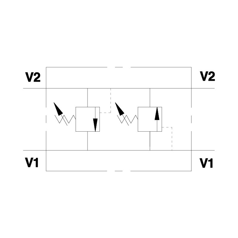 Клапан VAU 3/8"  (80 - 300 bar)
