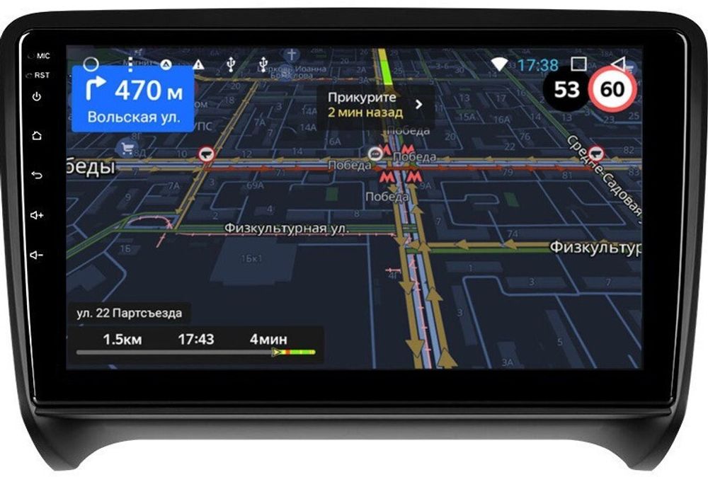 Магнитола для AUDI TT 2006-2014 (8J) - GT9-9202 на Android 10