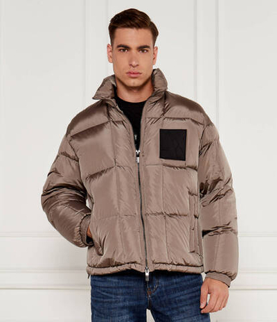 Пуховая куртка Armani Exchange - коричневый(6DZB21 ZN4XZ)