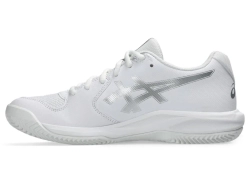 Женские теннисные кроссовки Asics Gel-Dedicate 9 Clay - white/pure silver