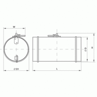 Воздушный клапан DCr 160