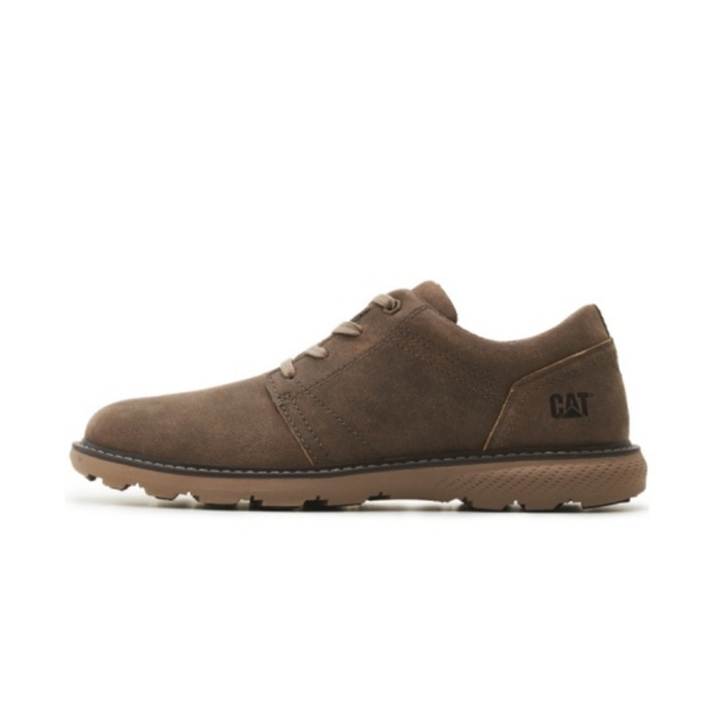 CAT Leather Shoes Breathable Sports Leather Men"s Low Top Comfortable Slip Resistant And Abrasion Resistant Men"s