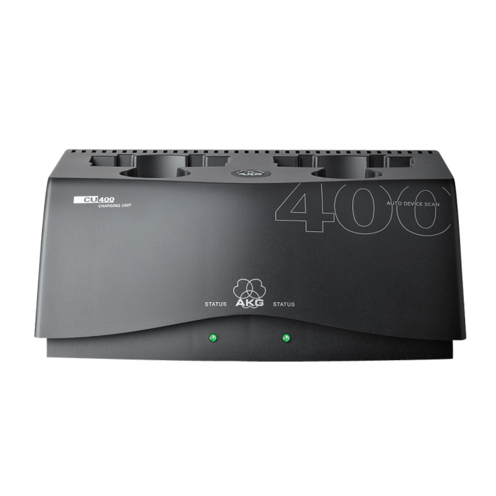 AKG CU400 зарядное устройство для HT450, PT450, HT470, PT470. 2 аккумуляторные NiMH батареи в комплекте