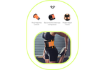 Пояс для похудения Urbanfit, размер XL, оранжевый