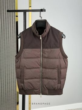 Жилет коричневый от Brunello Cucinelli BP5-737372