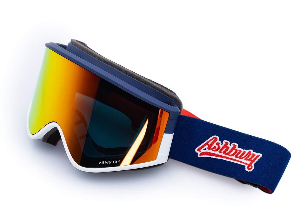 Маска ASHBURY A12 Ninth (RED MIRROR LENS/YELLOW SPARE)
