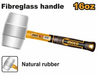 Киянка резиновая 450 гр. SUPER INGCO HRUH8916 INDUSTRIAL