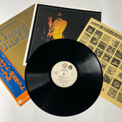 Винтажная виниловая пластинка LP Deep Purple 24 Carat Purple (Japan 1979) (Obi) Smoke On The Water