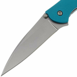K1660TEAL Leek - нож складной, бирюзовая рукоять