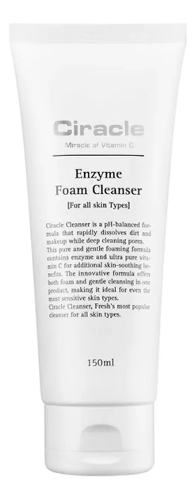 Ciracle Энзимная пенка для умывания с аллантоином - Cleansing enzyme foam cleanser,150 мл