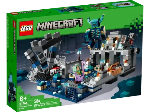 Конструктор LEGO Minecraft 21246 Глубокая Темная битва