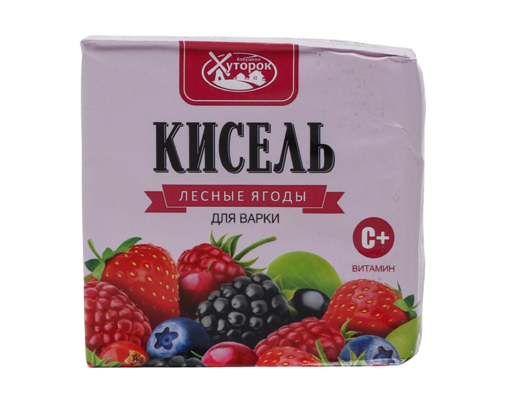 Кисель Бабушкин Хуторок лесная ягода брикет 180гр
