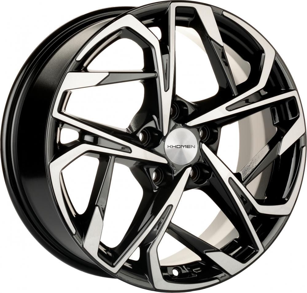 Khomen 1716 7x17 5x108 ET 50 Dia 63.4 (BFP)