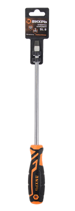 Отвёртка шлицевая ВИХРЬ SL8 200мм