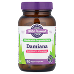 Oregon's Wild Harvest, Damiana, 90 веганских капсул (375 мг на капсулу)