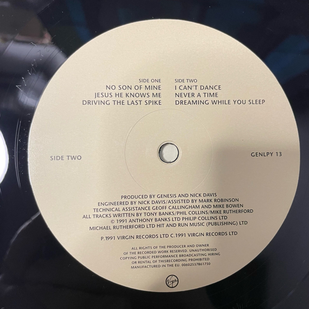 Винтажная виниловая пластинка LP Genesis 1983 1998 (Европейский Союз 2015) Бокс сет