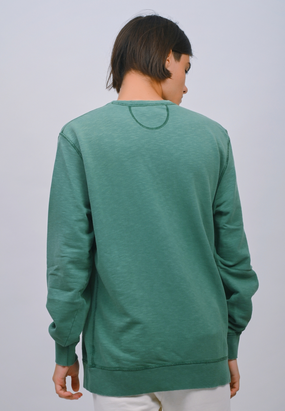 Свитшот Bowery NYC French Terry однотонный Jade Green